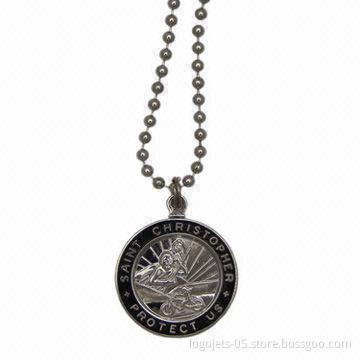 Dog Tag, Made of Iron, Aluminum and Brass with Soft Enamel Color Filling and Printing